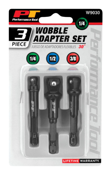 Performance Tools W9030 30-Deg Adapter Set