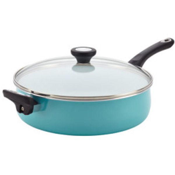 Farberware 17497 Covered Jumbo Cooker 5 Qt Ceramic Nonstick