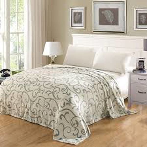 Plazatex KN-CAMEO Blanket King Micro Plush Assorted