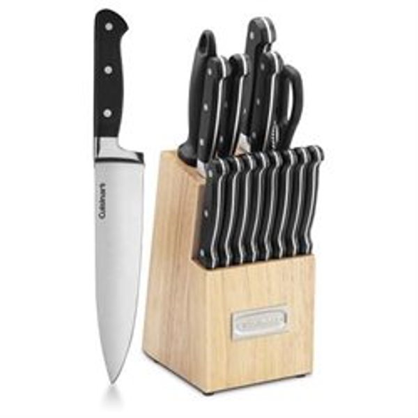 Cuisinart/Waring C77TR-16P Cutlery Block Set Classic Triple Rivet