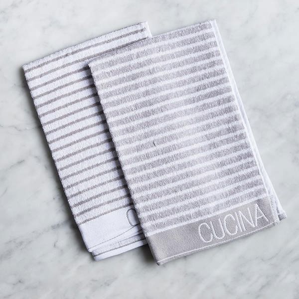 HARMAN 428263 Tea Towel Set of 2 Cucina Terry