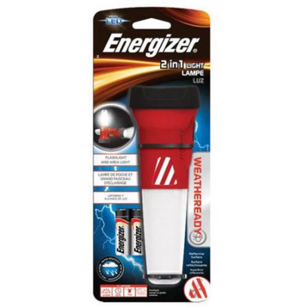 Energizer Battery WRAH21E Handheld Flashlight 2-In-1 Flashlight and Area Light