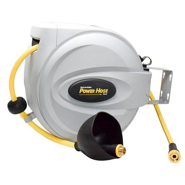 CHEVRON-EGO AND BLOOM USA BL-GW100 Retractable Hose Reel 1/2 In X 100 Ft