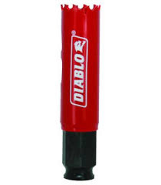 Diablo DHS0875 High Performance Hole Saw 2-3/8 In Cutting Diameter 7/8 In Cutting Depth 2-3/8 In Length 3/8 In Chuck Bi-Metal