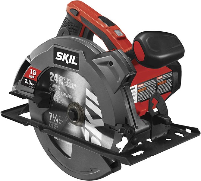 SKIL 5280-01 Circular Saw 7-1/4 In 15 Amp 24 Tooth Blade