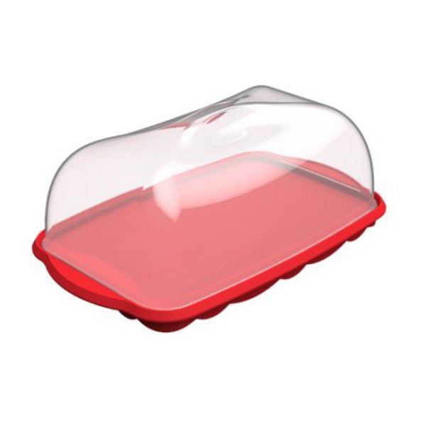 Northland Aluminum Products 50050 Loaf Cake Keeper Clear Aluminum Durable Design