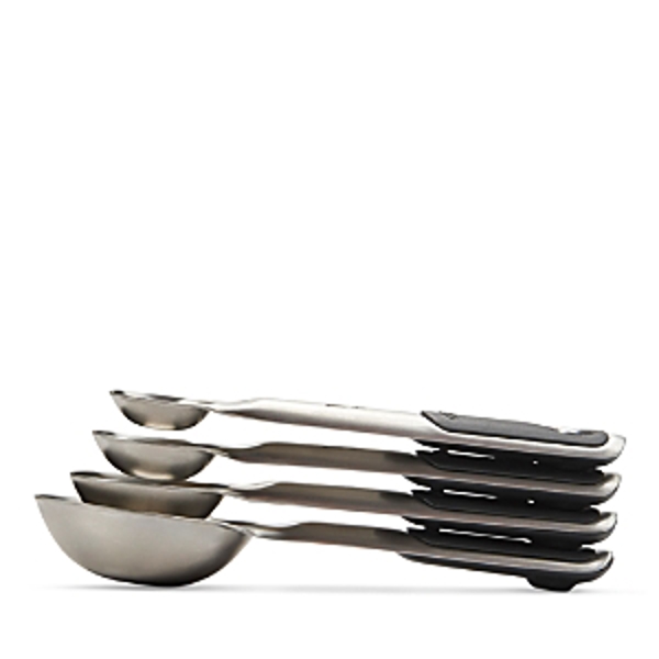 OXO INTERNATIONAL 11132100 Measuring Spoon Set 4 Piece Stainless Steel