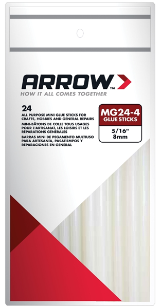 Arrow Fastener Co MG24-4 Mini Glue Stick 4 In All Purpose