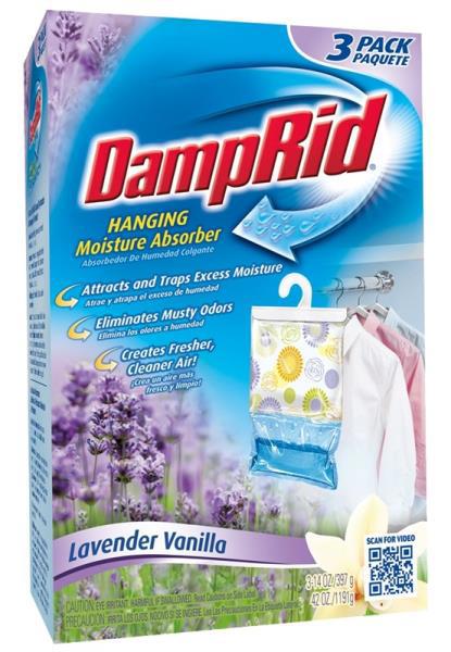 DAMP RID FG83LVSB Moisture Absorber 14 Oz Lavender Vanilla