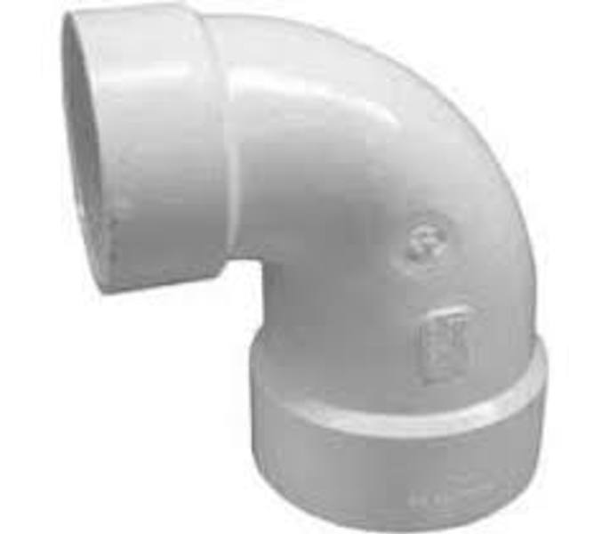 IPEX USA LLC-CANPLAS 192223 Red PVC DWV Closet Bend Elbow 4 In Schedule 40