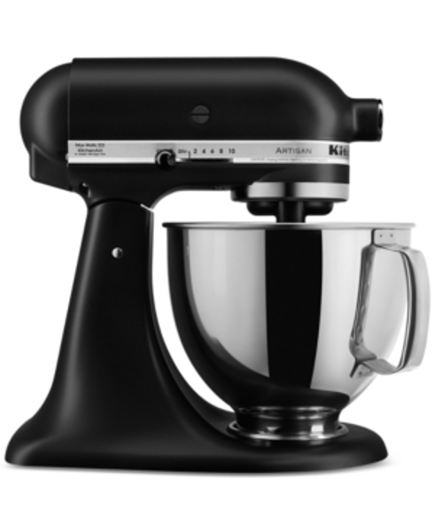 KitchenAid KSM150PSBM Artisan Series Tilt Head Stand Mixer 5 Qt Black Matte