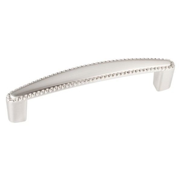 Hardware Resources Z115-96SN Cabinet Pull 4-3/8 In Overall Length Rope Trim 96 Mm Hole Centers