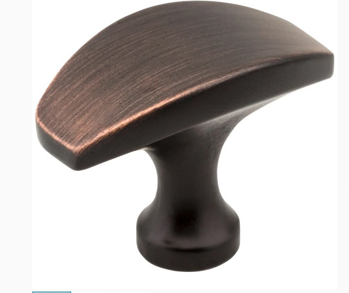 Hardware Resources 382DBAC Cabinet Knob 1-1/2 In Overall Length Packaged With One 8-32 X