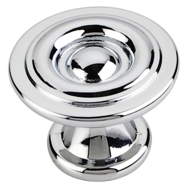 Hardware Resources 575PC Modern Cabinet Knob 1-3/16 In Diameter Packaged with One 8-32 Screw