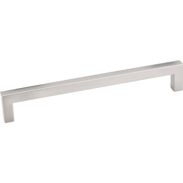 Hardware Resources 625-160SN Square Cabinet Bar Pull 169 Mm Overall Length Holes Are 160