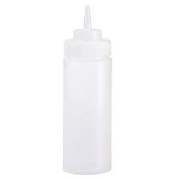 Browne Foodservice 2103 Clear Bottle Squeeze 12 Oz Capacity (1 Dozen)