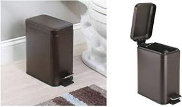 44251 5 L Bronze Rectangle Step Can