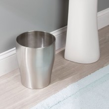 28620 Brushed Stainless Steel Waste Can