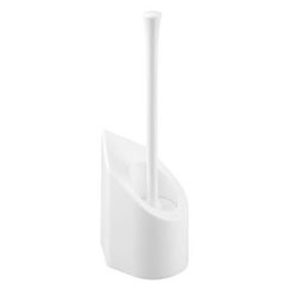 InterDesign 93241 Corner Bowl Brush White