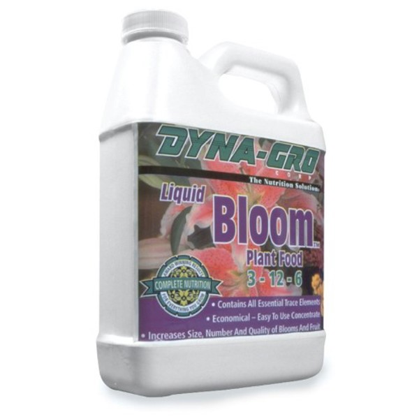 Dyna-Gro Nutrition Solutions BLM-032 Plant Food 1 Qt 3-12-6