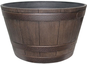 HDR-007197 Whiskey Barrel Planter