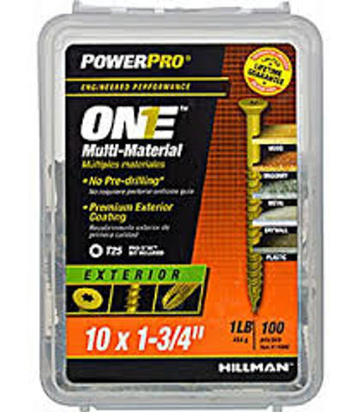 Hillman Group 116842 Fastener 1 Lb 10X1-3/4 Ex