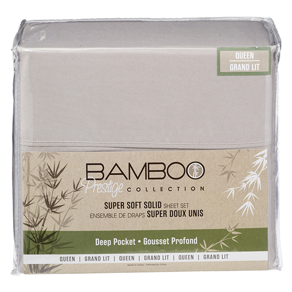 Safdie 38346.4Q.02 4 Piece Sheet Set 4 Qt Bamboo Prestige Tan
