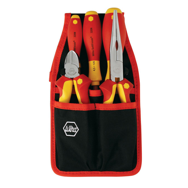 WIHA QUALITY TOOLS 32872 Insulated Pliers Cutter Driver Set