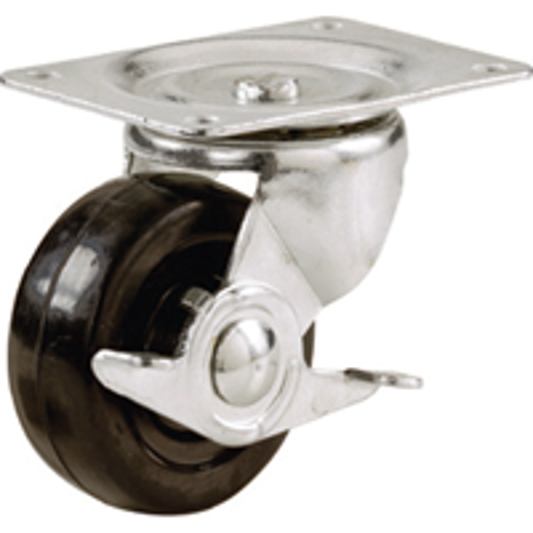 Shepherd Hardware 9509 2 In Swivel Caster With Brake 90 Lb Capacity
