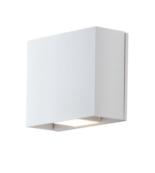 ET2 E41328-WT Wall Sconce Alumilux LED 6 In Interior/Exterior White
