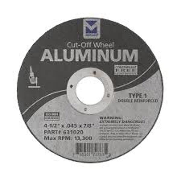 Mercer Abrasives 631040 Aluminum Cut Off Wheel 6 In x 0.045 In x 7/8 In