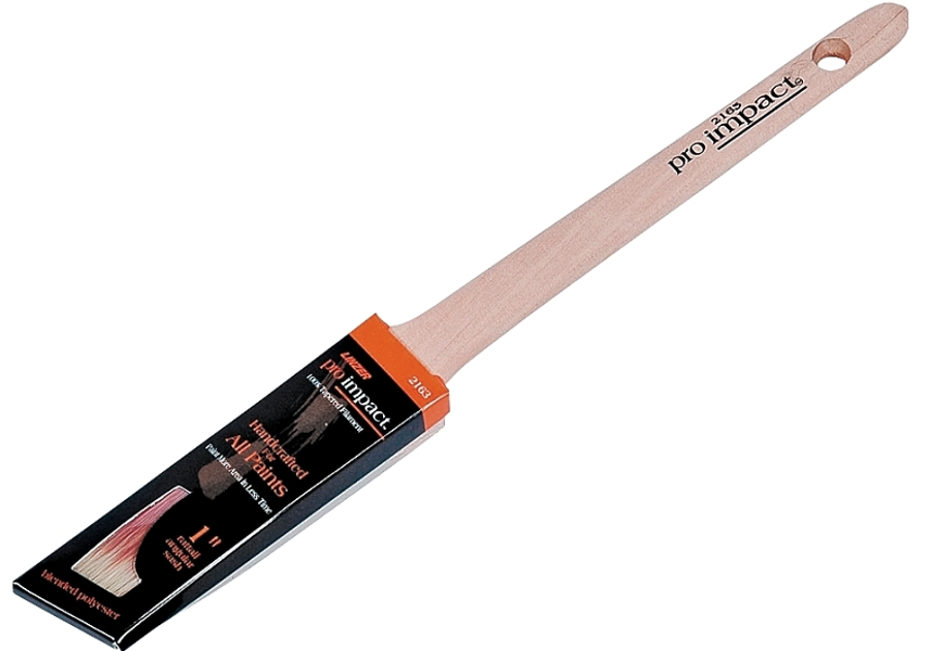 Linzer Products WC 2163-1 Angular Sash Brush Poly Bend 1 In