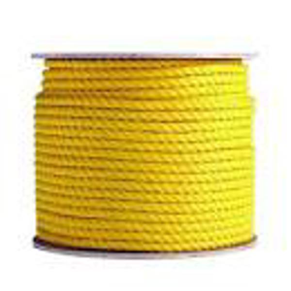 VULCAN MIB 300531 Twisted Rope 3/8 In x 600 Ft Yellow