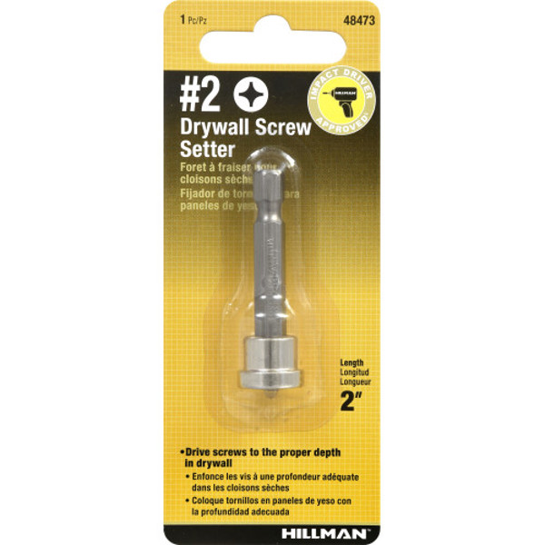 Hillman Group 48473 Driver Tool 1 Ea Gray Steel Phillips