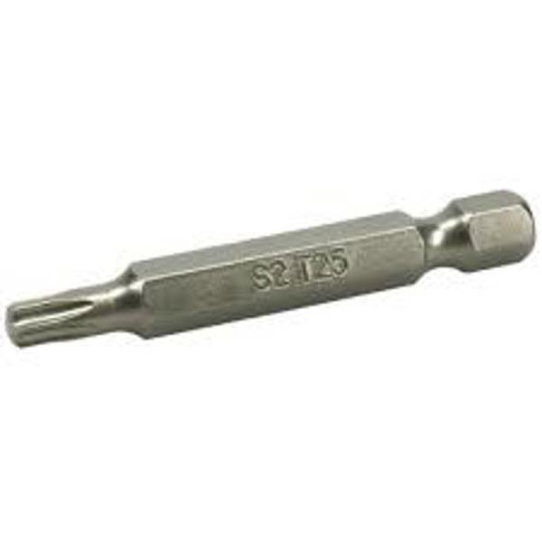 Hillman Group 48479 10 Pack Star Driver Bit Set T25 2 In Torx Steel Hex Shank