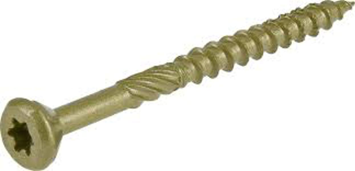Hillman Group 48612 Wood Screws 10X2 Sharp Point Exterior 5 Lb