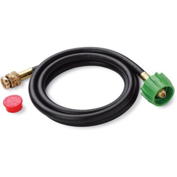 Weber-Stephen 6501 Gas Hose and Adapter 6 Ft Rubber
