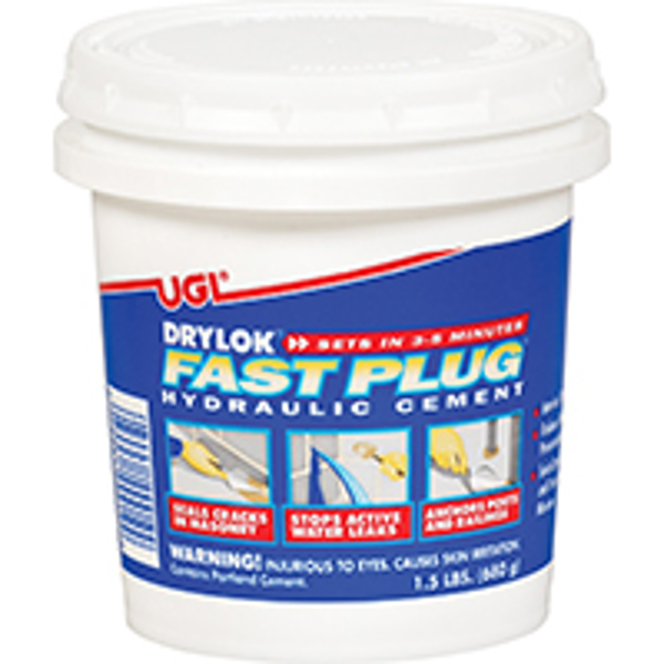 United Gilsonite 00919 Drylok Fast Plug 1-1/2 Lb