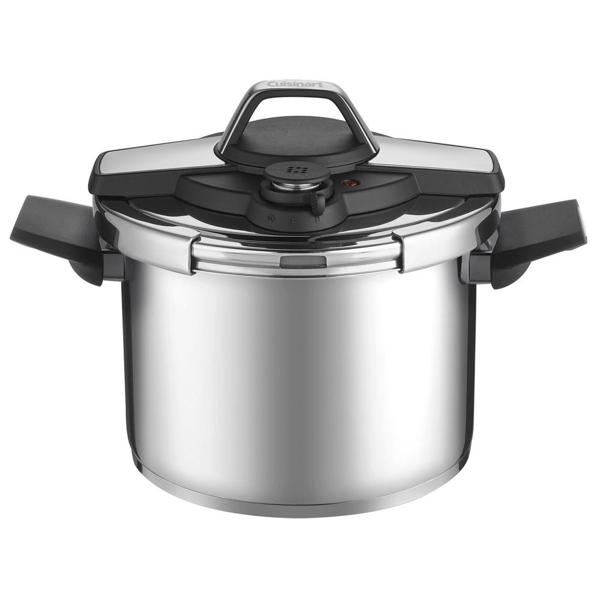 Cuisinart/Waring CPC22-6 Pressure Cooker 6 Qt Black Stainless