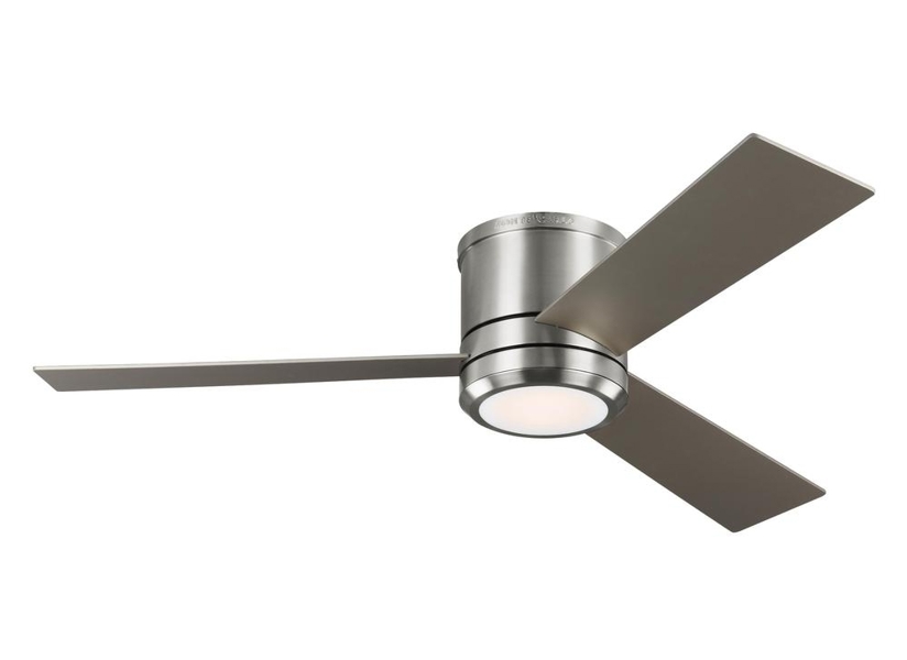 Monte Carlo 3CLMR56BSD-V1 Modern Ceiling Fan 56 In Brushed Steel