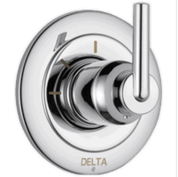 Delta Faucet T11859 Diverter Trim 2-Port 3 Setting Polished Chrome