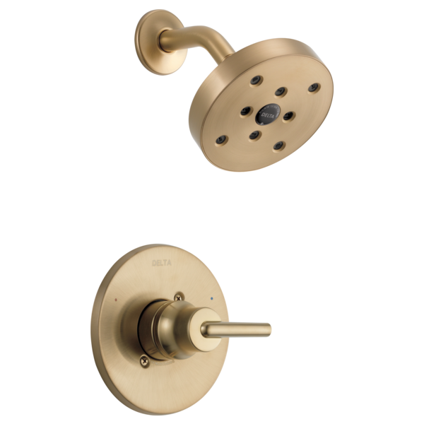 Delta Faucet T14259-CZ Shower Trim Trinsic 14 Series H2O Monitor Champagne Bronze
