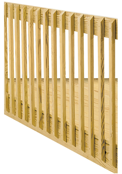 Universal Forest Prod 106031B2E Southern Yellow Pine Baluster 2x2x42
