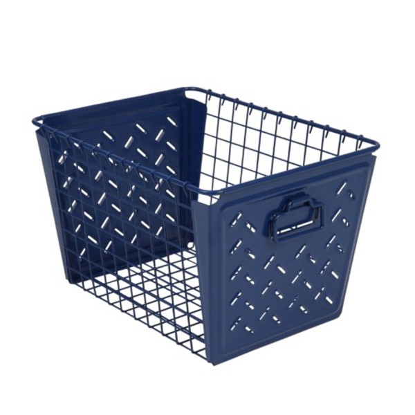 Spectrum 83555 Macklin Medium Basket Navy Blue