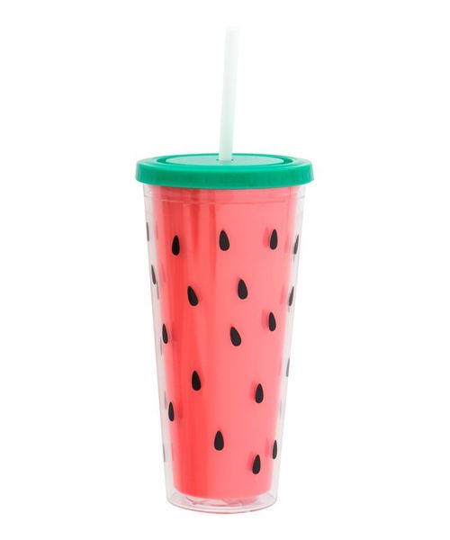 Safdie HW03134 Watermelon Drinkware with Straw