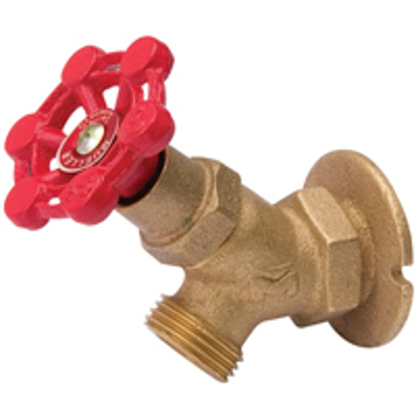B&K Industries 108-014 Sillcock Valve 3/4 IPS 125 PSI Brass Body