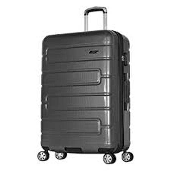 Olympia USA HE-8029-BLACK Large-Size Spinner Luggage 29 In 8-Wheel Black