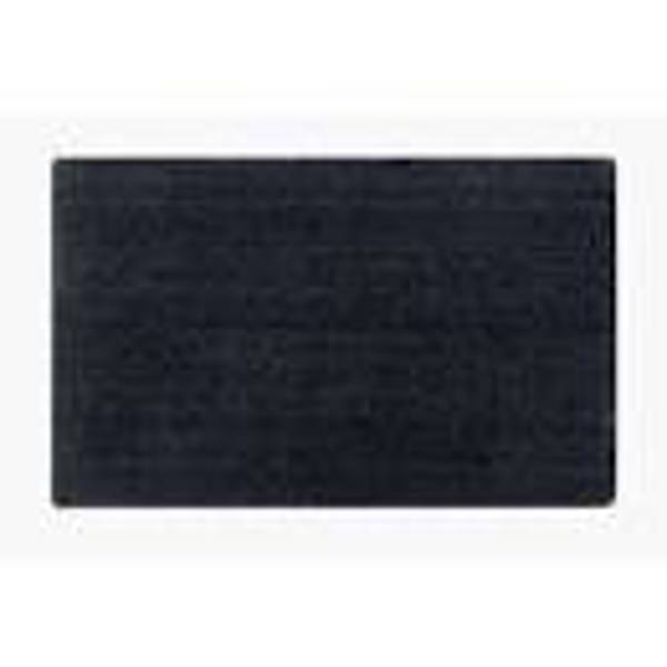 Log Cabin Rug 24 In x 40 In Charcoal Plush