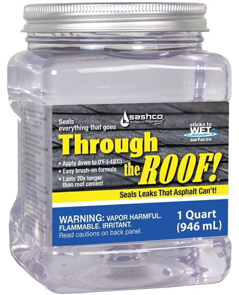 Sashco Sealants 14003 Patching Sealant 1 Qt Clear