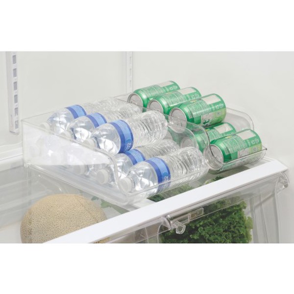 InterDesign 72730 Fridge Binz Water Bottle Holder Clear
